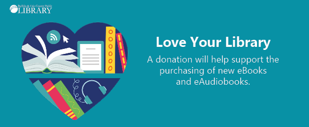 Love your library - make a donation to support our eBook Collection